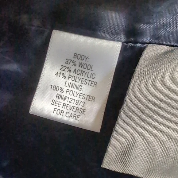 Simply Vera Black Tweed Swing Jacket Shrug Size 12 - Picture 7 of 8